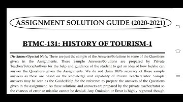 BTMC 131 Ignou Solved Assignment 2020-21