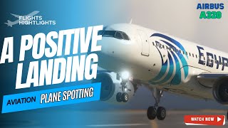 CROSSWIND GIANT Aircraft Landing!! Airbus A320 Egyptair Landing at Madeira Airport