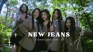 New Jeans 1 hour playlist #newjeans #playlist #1hourloop