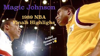 Magic Johnson 1989 Finals Highlights