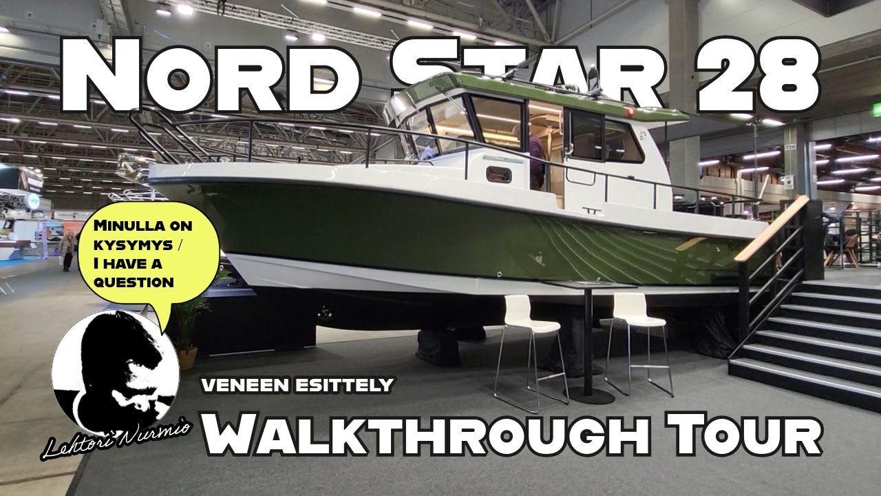 Nord Star 28 - Esittely / Boat Walkthrough Video Tour