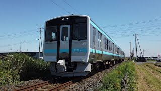 JR八戸線のキハE130系　JR Hachinohe Line　(2020.8)