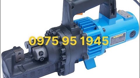 Máy Cắt Sắt Thủy Lực Phi 25.  ĐT 0975 95 1945