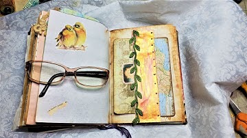 MYSTERY POCKETS in Junk Journals? Ep 12 ~ Fun and Super Easy Way to Make Pockets! Paper Outpost! :)