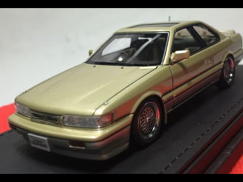 希少！　LEOPARD F31 ミニカー ignition.model 1/18 IG Ignition Model Nissan Leopard (F31) Ultima V30TWINCAM