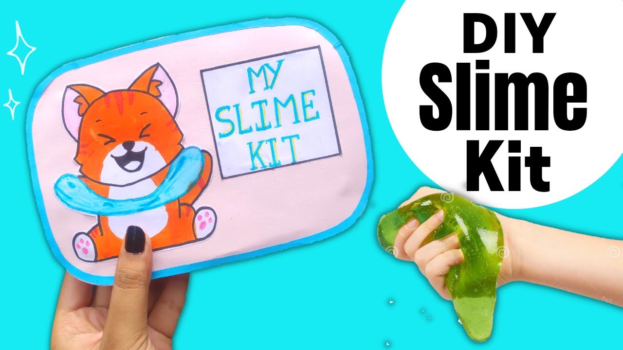 How to make Slime Kit at home, DIY Slime Kit