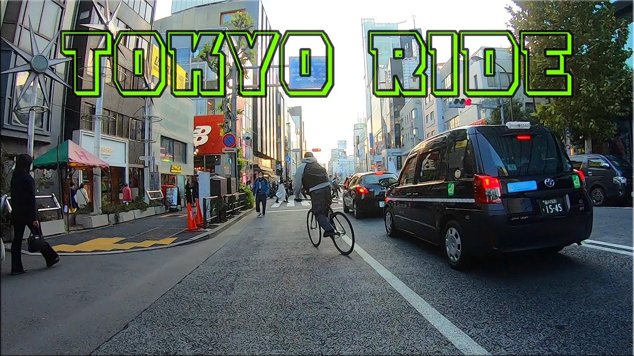 TOKYO RIDE〜東京駅から渋谷〜【ピストバイク】DARI STASIUN TOKYO KE SHIBUYA ~ #fixedgear#ピスト#スキッド