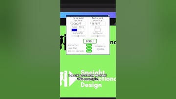 WebAIM Contrast Checker