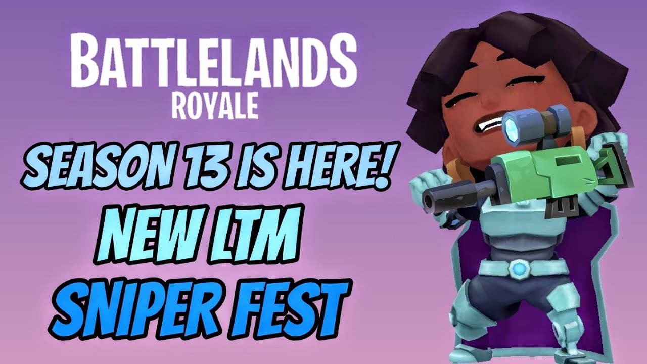 Battlelands Royale New Update -  Season 13 Sniper Fest Game Play - Dec 17, 2020