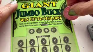 500,000 a Year for Life Pennsylvania Ticket and Giant Jumbo Buck Tennessee Lottery Ticket.