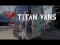 Titan Classic - Quick Time Lapse - From Cargo Van To Adventure Van In Minutes!