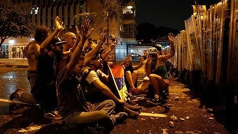 Venezuela: protestas e incidentes tras la proclamación de Maduro