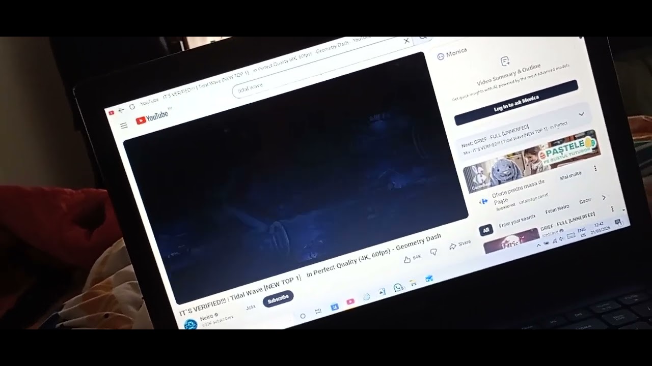 trying to do the tidal wave click patern - YouTube