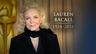 Lauren Bacall Dead at 89