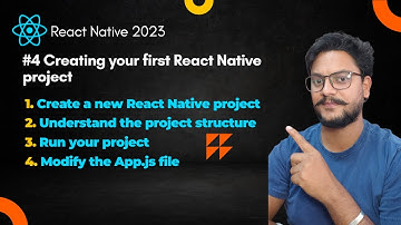 #4 Creating your first React Native project  #reactnative #javascript #mobileapp