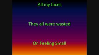 Video thumbnail of "Feeling Small Marianas Trench(with lyrics)"