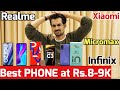 Micromax IN 2b Vs Xiaomi Realme Infinix ⚡⚡ BEST Smartphone from Rs.8000-9000 🔥🔥🔥