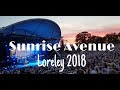 Capture de la vidéo Sunrise Avenue - 13 Complete Songs - Live @ Loreley Freilichtbühne 4.8.2018