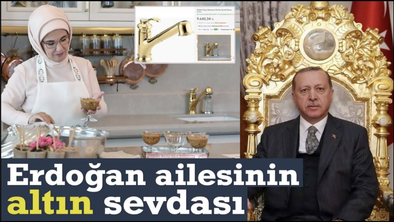 Erdoğan ailesinin altın sevdası - YouTube