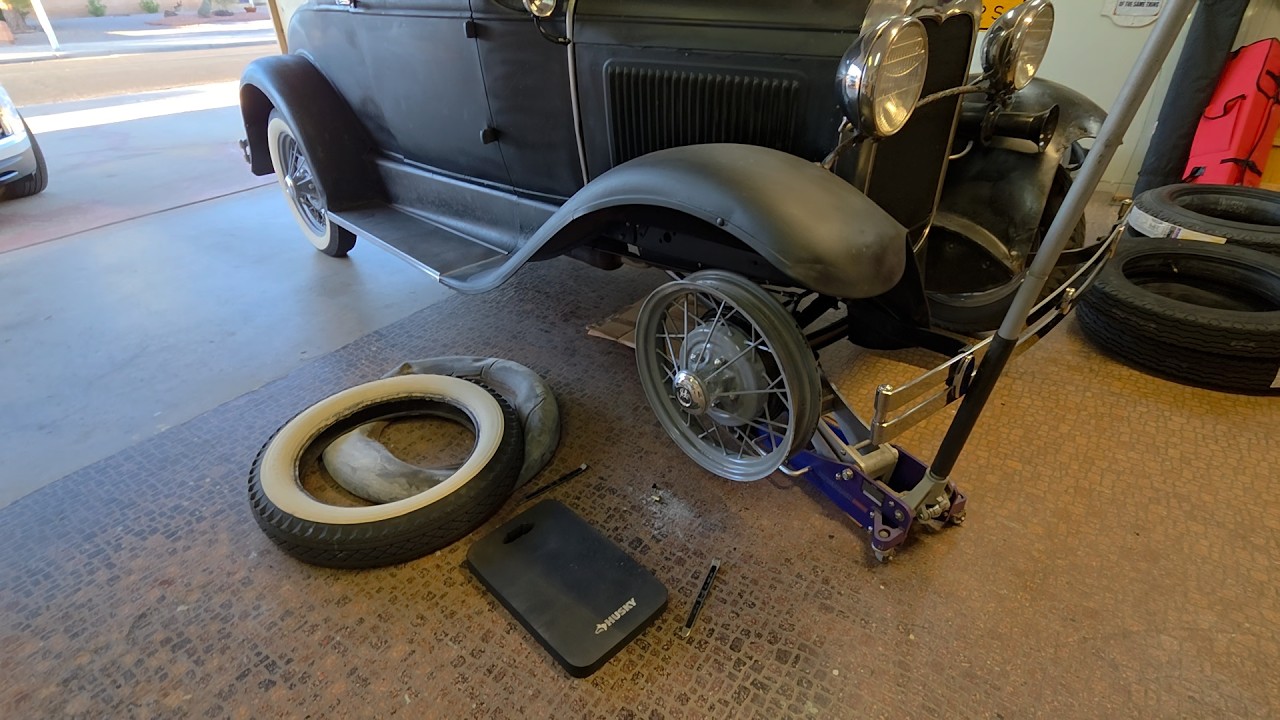 Let's put Radial Tires on a 1930 Model A Ford