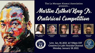 2021 MLK Virtual Oratorical Competition