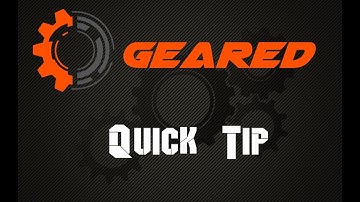 Geared Quick Tip - Fusion 360 Export SVG