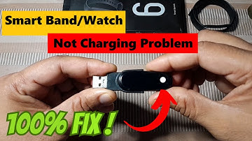 Smart Band/Watch not Charging Problem | M6 Smart Watch not Charging - Fix 100%