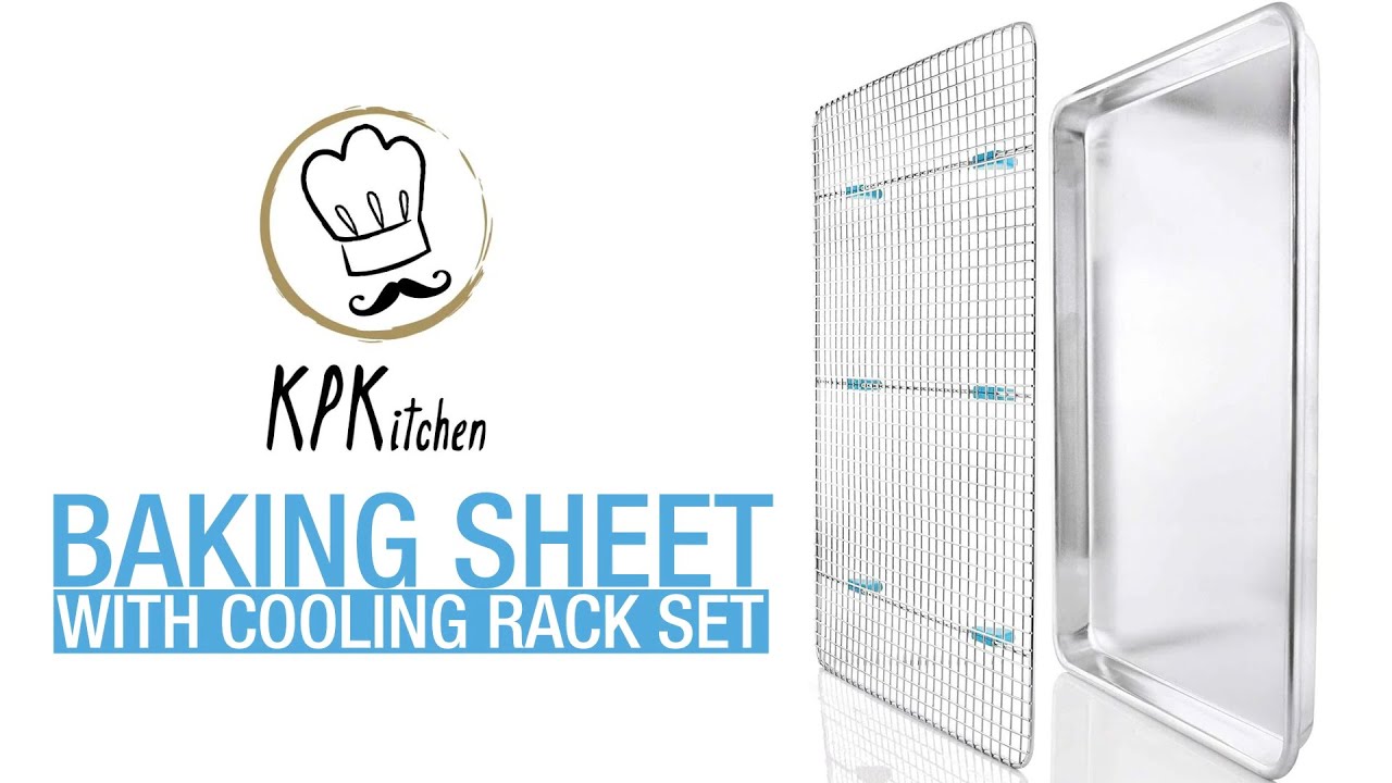 Half-Sheet Pan and Cooling Rack Set