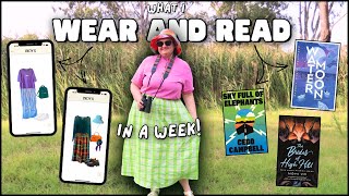 What a bookseller wears and reads in a week! 📚