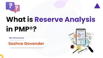 What is Reserve Analysis in PMP? | PMI | PMP | Project Management Professional | vCare