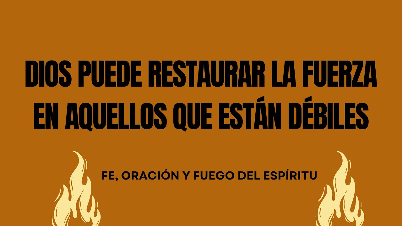 Fe, Oración y Fuego del Espíritu