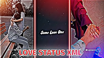 NEW COUPLE 💞 TREND VIDEO ||ALIGHTMOTION XML FILE 🎟️ BY @AriyanEdit #xml#alightmotion#cuple#new