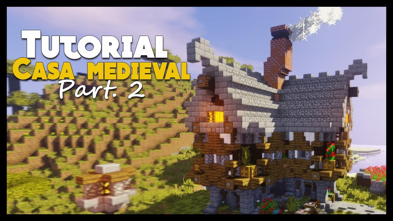 Minecraft: Como construir uma Casa Medieval 