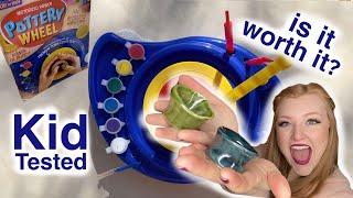 Is A Kids Wheel Worth The Buy? #tested #kidtested #pottery #wheelthrown #art