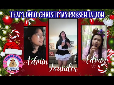 TEAM OHIO FOUNDER AND ADMINS CHRISTMAS PRESENTATIONS