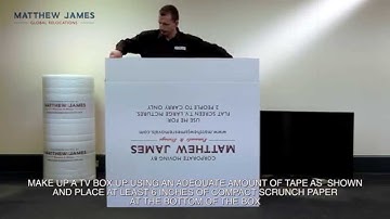 How To Pack A TV Prior To Moving House - Matthew James Removals