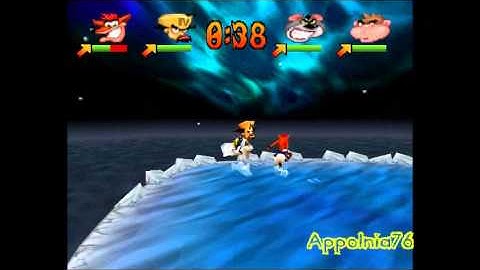 Crash Bash Walkthrough Part 5 [Polar Panic Gem]