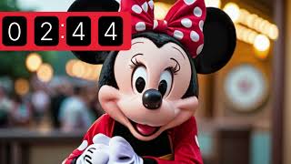 5 minute countdown timer - Minnie Mouse - Disney themed