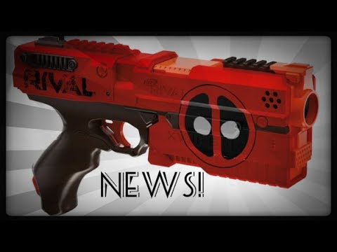 NERF NEWS: Rival Kronos XVII-500 (DeadPool Edition SDCC Release