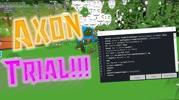 NEW Roblox Exploit  |⭐  Axon trial ⭐ | Script executor | Level 7 | WORKING!!