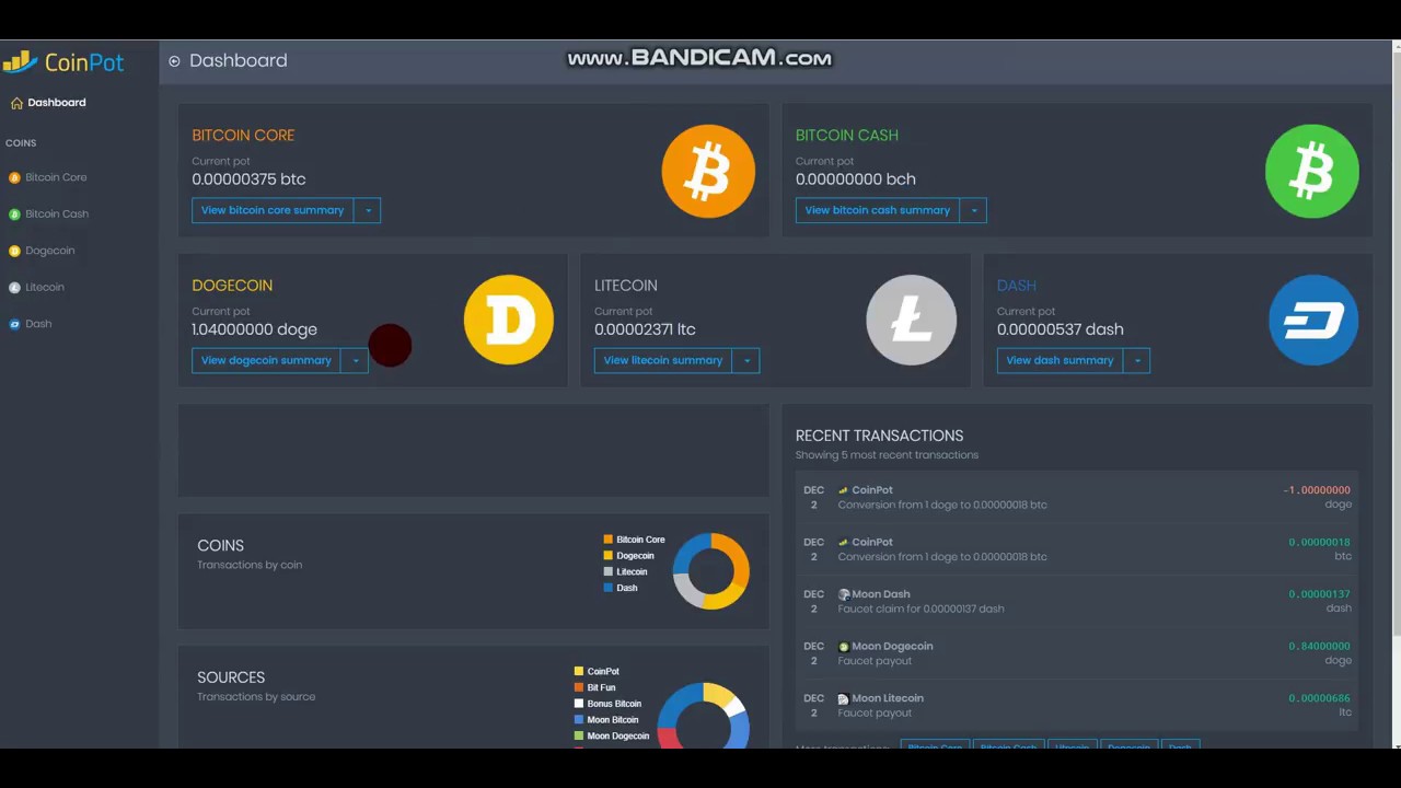 Coinpot CoinPot and Free Faucets - YouTube