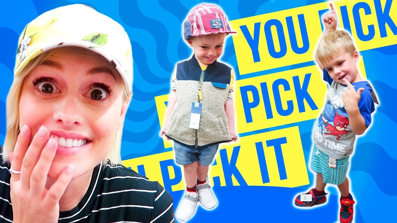 BACK TO SCHOOL SHOPPiNG! Kids Pick Their Own Clothes?!