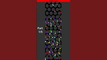 Marble Race №1 Part 1 of 5 | Algodoo | Marble Run | Simulation