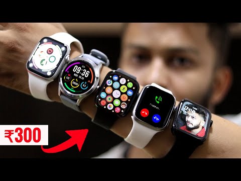 5 Best Smartwatch With Calling Feature Starting @300 Rupees || Best Selling Smartwatch Built In