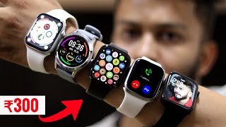 5 Best Smartwatch With Calling Feature Starting @300 Rupees || Best Selling Smartwatch Built In Game