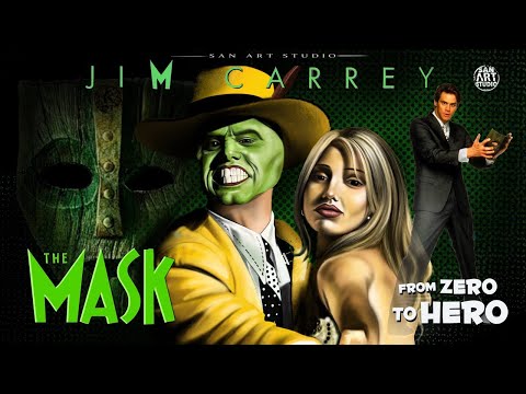 La Mascara, Jim Carrey, movie, comedy, poster, sign, logo, logo