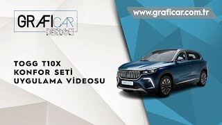 TOGG T10X Konfor Seti Uygulama Videosu | @graficardesign