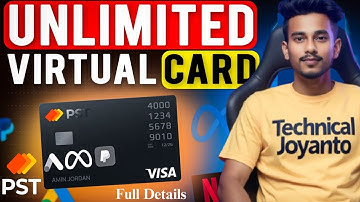 Best Virtual Visa Cards for Google Play, Ads & Online Purchases | PST.NET Full Review | Virtual Visa