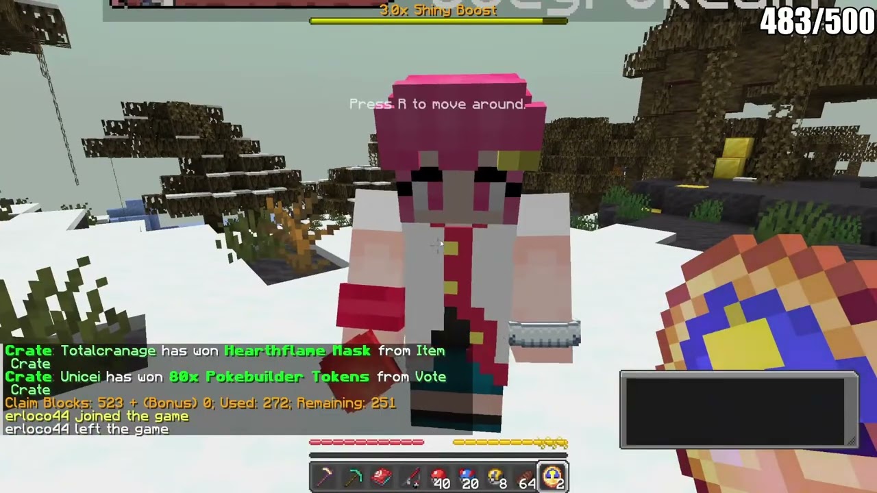 Pokeaim убегает от Бландера в своей первой битве с Кобблмонами