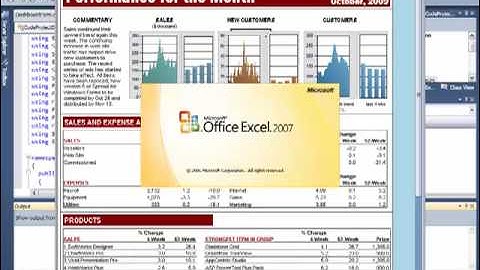 Rapidly deliver .NET spreadsheet and reporting applications